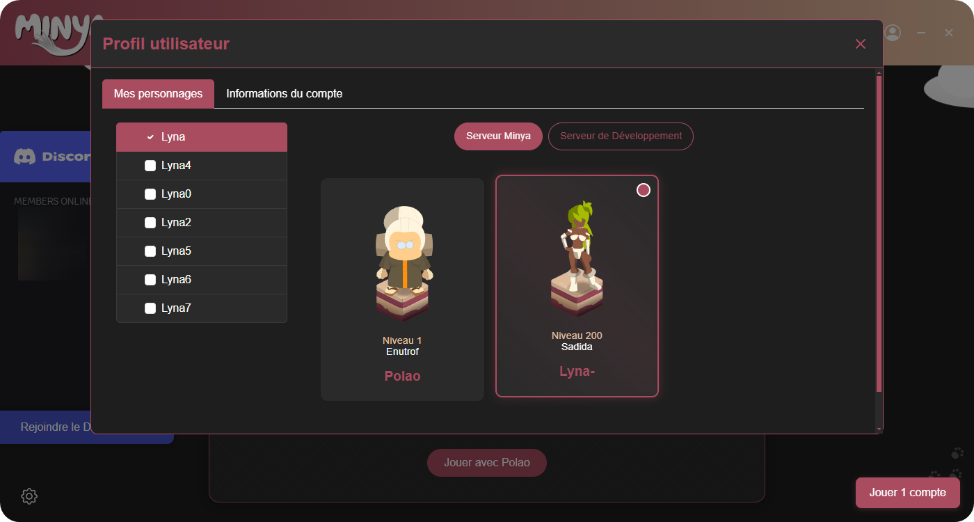 Profil Minya Launcher